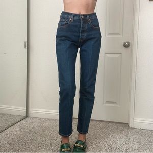 Levi’s 501 high waist jeans